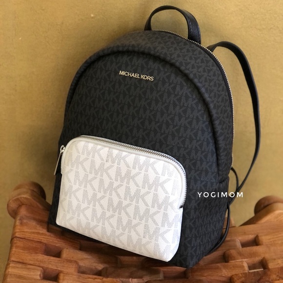 Michael Kors Erin Shoulder Backpack Multi vanilla - Picture 9 of 10